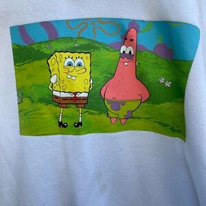 2-2026 A-SpongeBob  Sweatshirt Large, hoodie, pocket